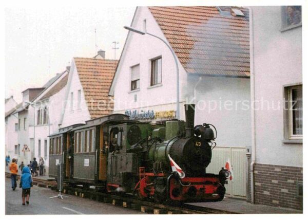 Lokomotive Lok 43 Sonderzug Diezenbach Dampfbahn R