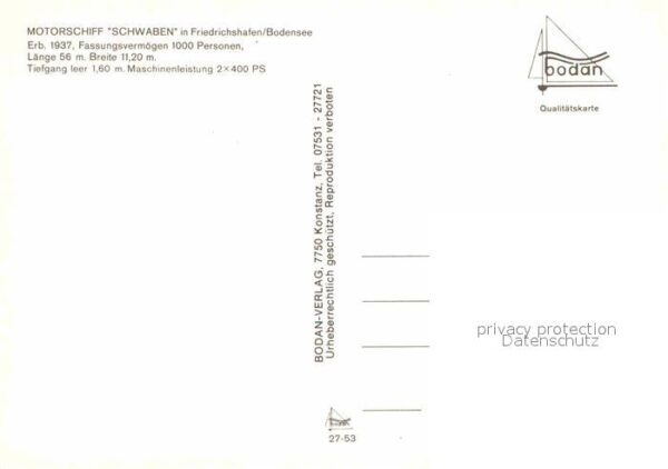 Motorschiffe Schwaben Friedrichshafen Bodensee – Bild 2