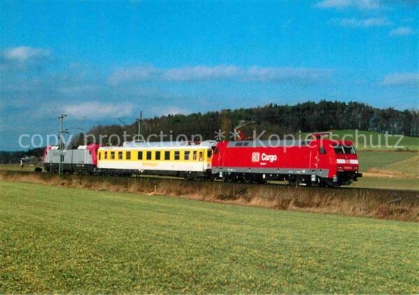 Eisenbahn Elektro-Güterzuglokomotive 152 001-4 De