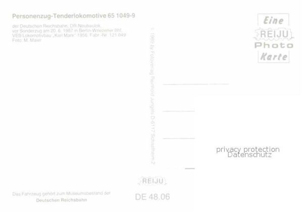 Lokomotive Personenzug-Tenderlokomotive 651049-9 D – Bild 2