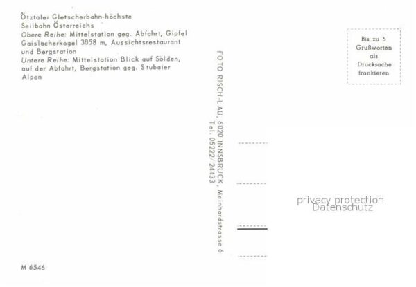 Seilbahn Sölden Ötztaler Gletscherbahn Gaislache – Bild 2