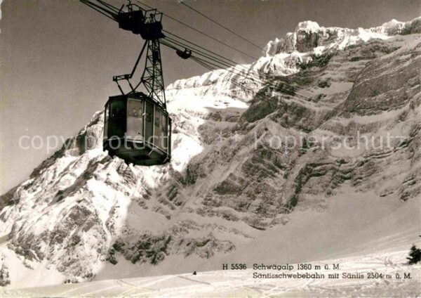 Seilbahn Säntis Schwägalp