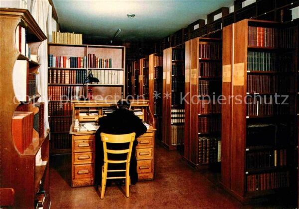 Bibliothek Library Abbaye de Clervaux