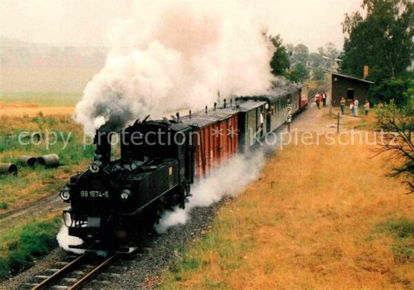 Lokomotive Schmalspur-Dampflokomotive 991574-5 Deu