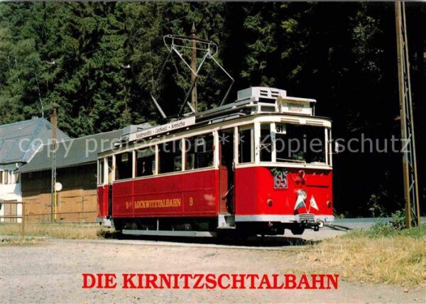 Strassenbahn Kirnitzschtalbahn Triebwagen 9