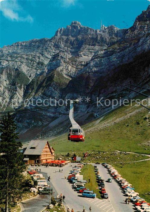 Seilbahn Säntis Schwägalp Talstation Restaurant