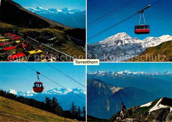 Seilbahn Torrenthorn Leukerbad Albinen Weisshorn