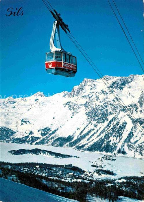 Seilbahn Furtschellas Sils Oberengadin
