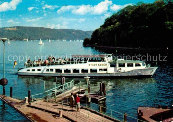 Motorschiffe Stadt Essen Baldeneysee