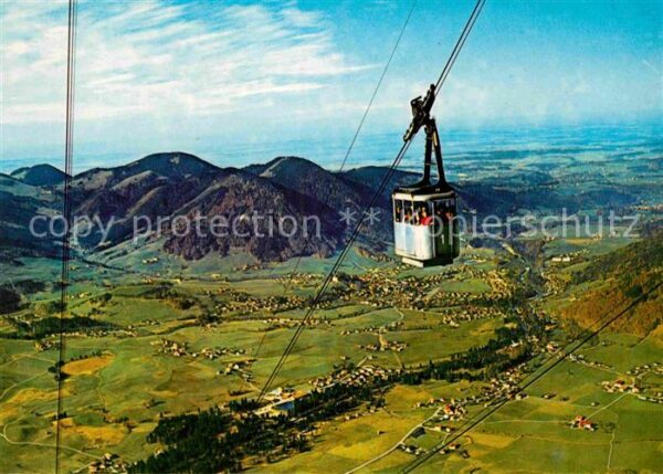 Seilbahn Rauschberg Ruhpolding Chiemgau