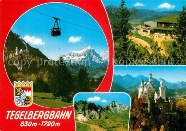 Seilbahn Tegelberg Schloss Neuschwanstein