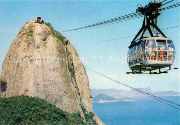 Seilbahn Rio de Janeiro Bondinho aereo Pao de Ac
