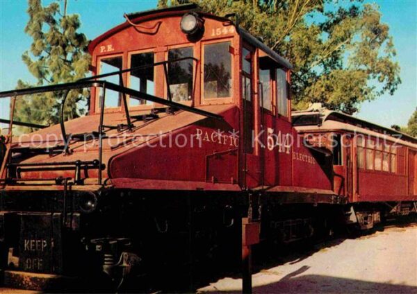 Lokomotive Pacific Electric Eisenbahn 1902