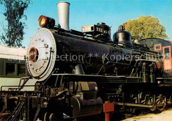 Lokomotive Santa Fe Eisenbahn 1899