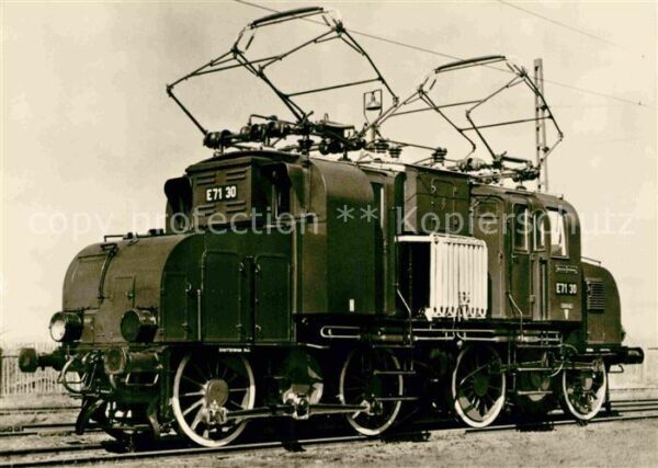 Lokomotive Elektrische Lokomotive E71 30