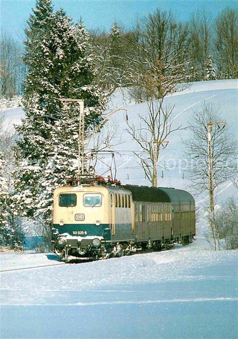 Eisenbahn Elektro-Personenzuglokomotive 141035-6