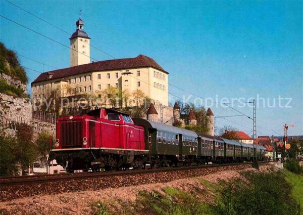 Eisenbahn Diesel-Streckenlokomotive 212229-9 Deut