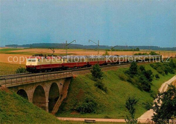 Eisenbahn Elektro-Lokomotive 120005-4 Deutsche Bu