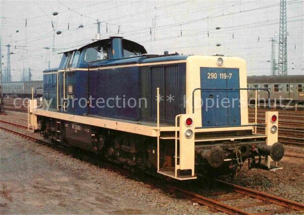 Lokomotive Brennkraftrangierlokomotive 290119-7