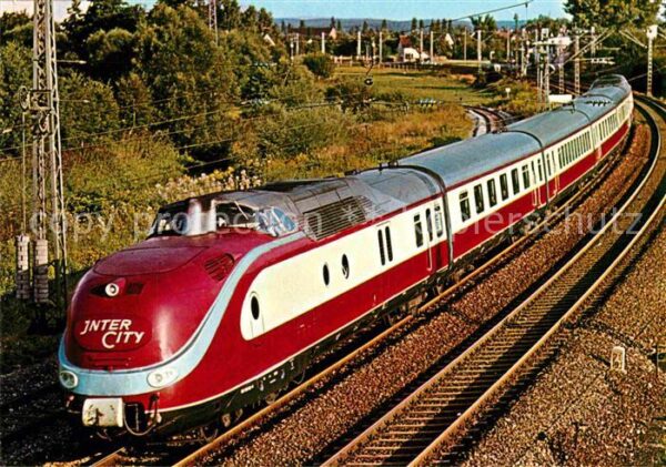 Eisenbahn Diesel-Schnelltriebwagen 601 InterCity