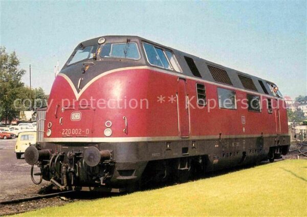 Lokomotive Schnellzug-Diesellokomotive 220002 Deut