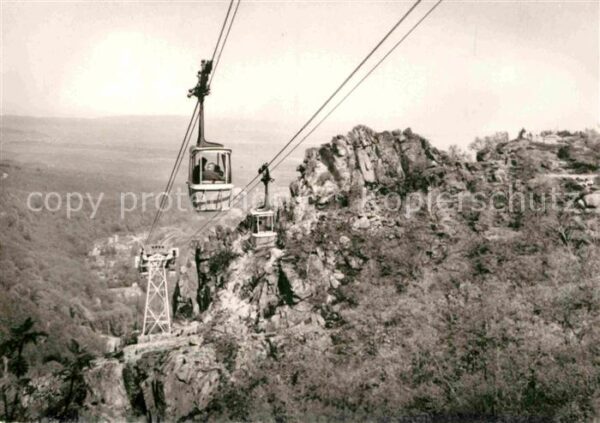 Seilbahn Thale Harz Dr.-Ernst-Wachler-Felsen