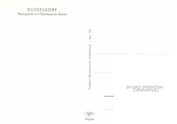 Strassenbahn Düsseldorf Rheinpartie Oberkasseler Brü – Bild 2