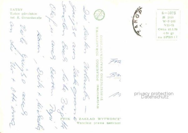 Tanz Taenzer Tatry Tance goralskie – Bild 2