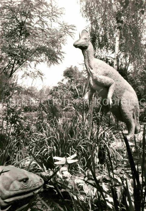 Dinosaurier Kleinwelka Saurierparkanlage Corythosau