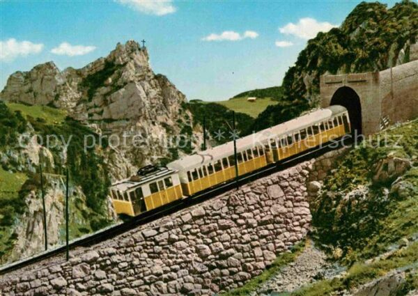 Zahnradbahn Wendelsteinbahn Soinkarrspitze