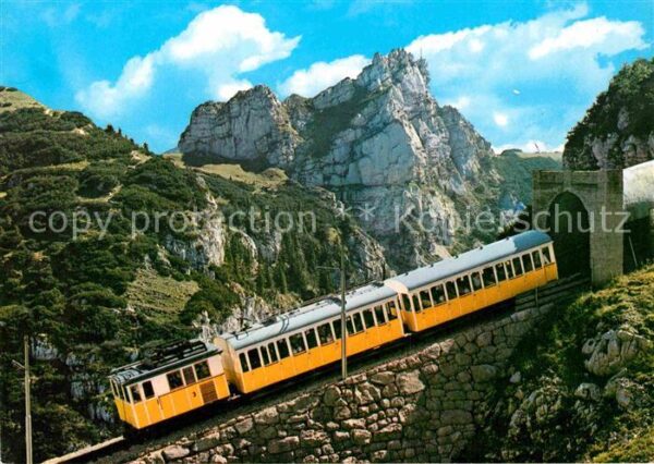 Zahnradbahn Wendelsteinbahn Tunneleinfahrt Soinkess