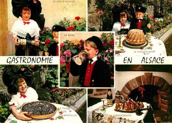 Trachten Alsace Gastronomie Tarte aux Myrtilles Kougelh
