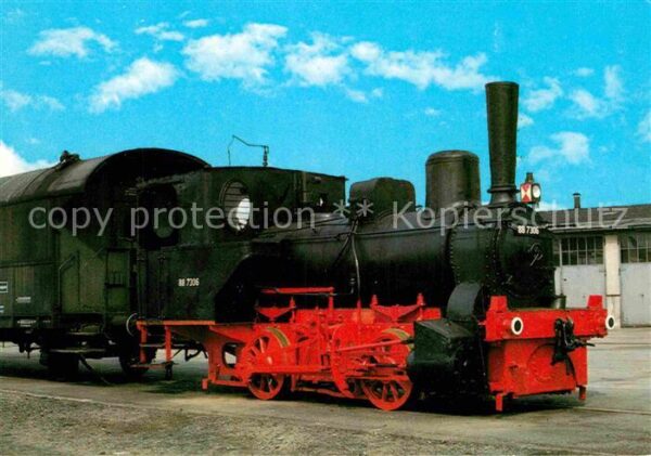 Lokomotive Tenderlokomotive 88 7306 Deutsche Bunde