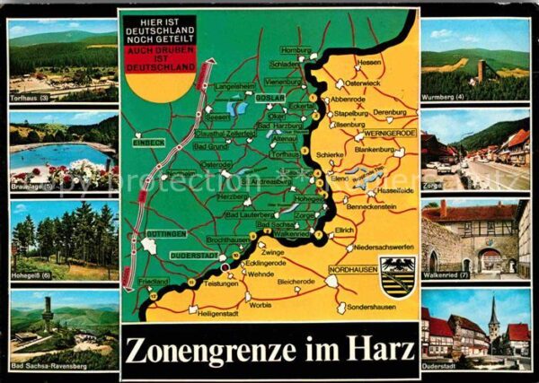 Grenze Douane Zoll Zonengrenze Harz Torfhaus Walkenried Du