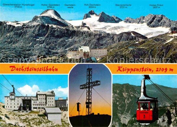 Seilbahn Dachstein Berghotel Krippenstein Gipfel
