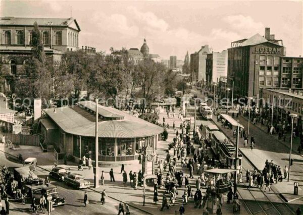 Strassenbahn Hannover Georgstrasse Cafe am Kröpcke
