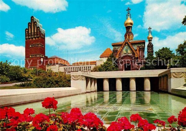 Russische Kapelle Kirche Darmstadt Hochzeitsturm