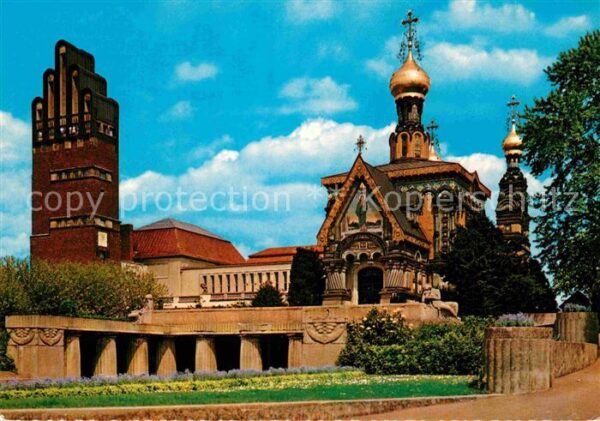 Russische Kapelle Kirche Darmstadt Künstlerkolonie Hochzeitsturm