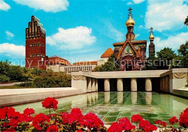 Russische Kapelle Kirche Darmstadt Hochzeitsturm