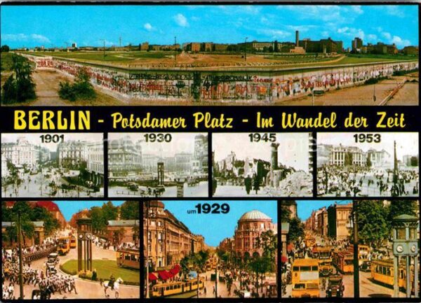 Berlin Potsdamer Platz Im Wandel der Zeit 1901