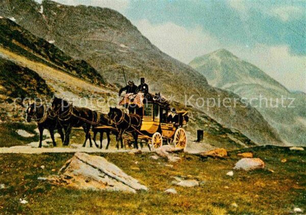 Postkutsche Alte Julier-Post Chur Engadin
