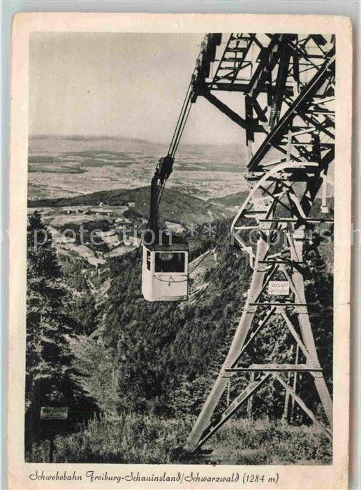Seilbahn Schauinsland Freiburg Schwarzwald