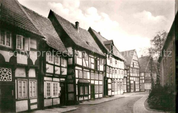 Guetersloh Fachwerkhäuser am alten Kirchplatz