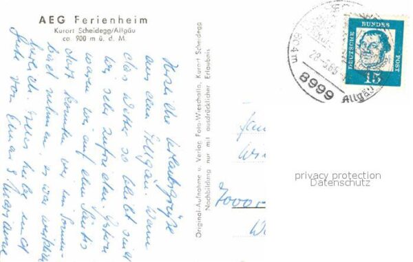 Scheidegg Allgaeu AEG Ferienheim – Bild 2