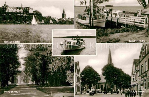 Ploen See Schloss Ausflugsboot Marktbrücke Bootsa