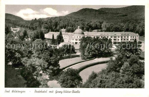 Bad Wildungen Badehotel mit Georg Viktor Quelle