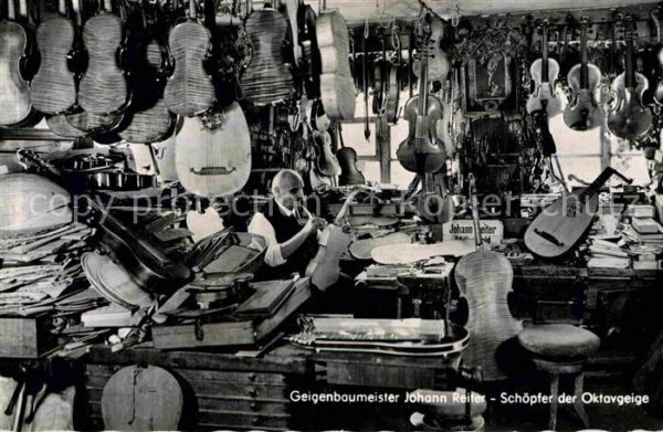 Mittenwald Bayern Geigenbaumeister Johann Reiter Schöpfer