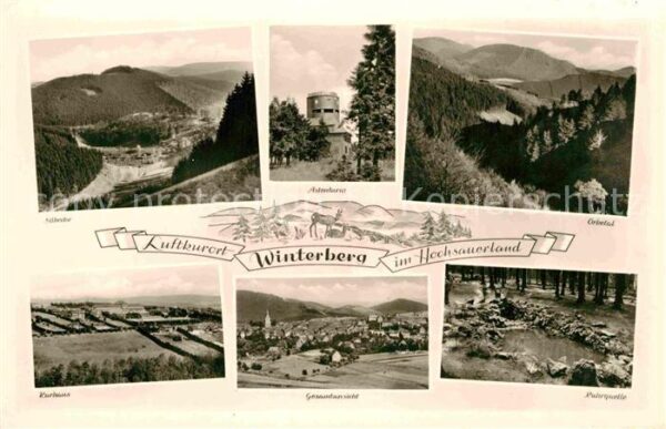 Winterberg Hochsauerland Silbecke Astenturm Orketal Kurhaus Ruhr