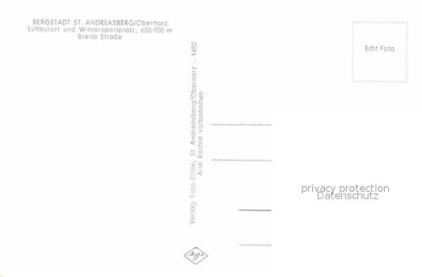 St Andreasberg Harz Breite Strasse Bergstadt Luftkurort – Bild 2