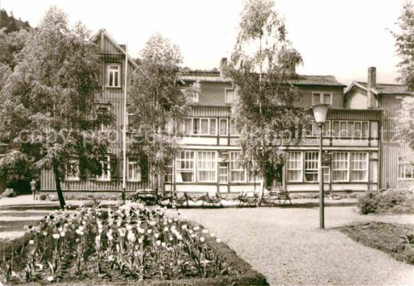 Treseburg Harz FDGB Erholungsheim Haus Wildstein